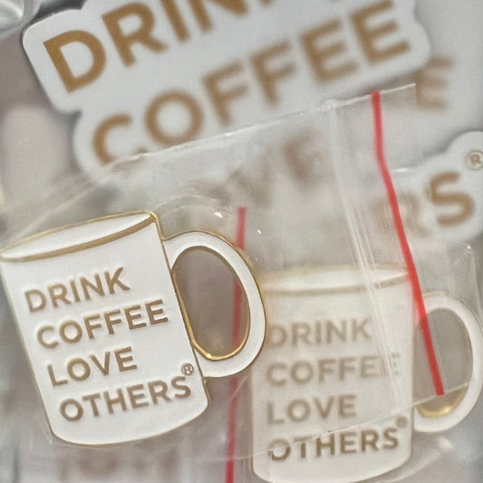 Double Drink Coffee Love Others pin pack